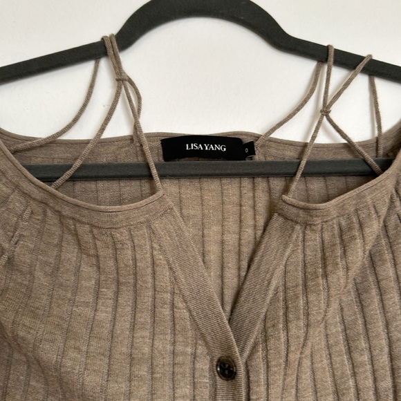 Lisa Yang 💯 cashmere cardigan - Picture 2 of 7